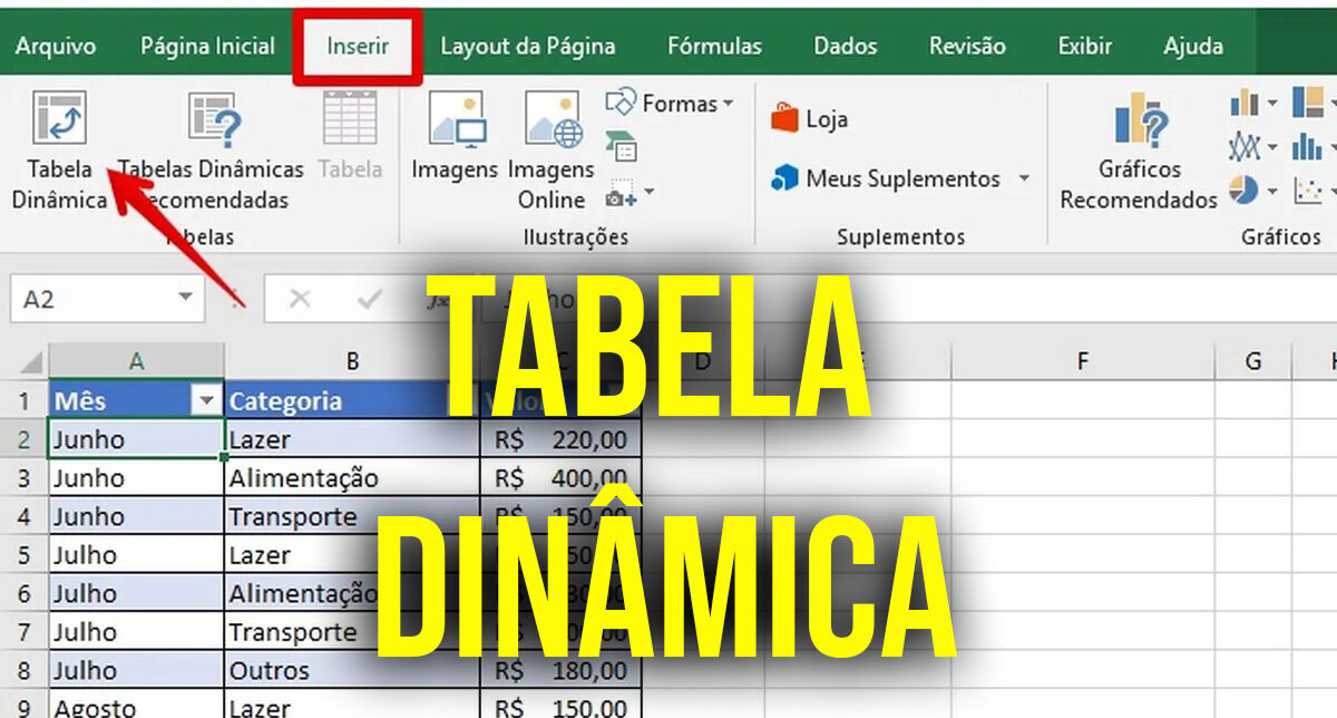 Tabelas Dinâmicas no Excel: Guia Completo Passo a Passo